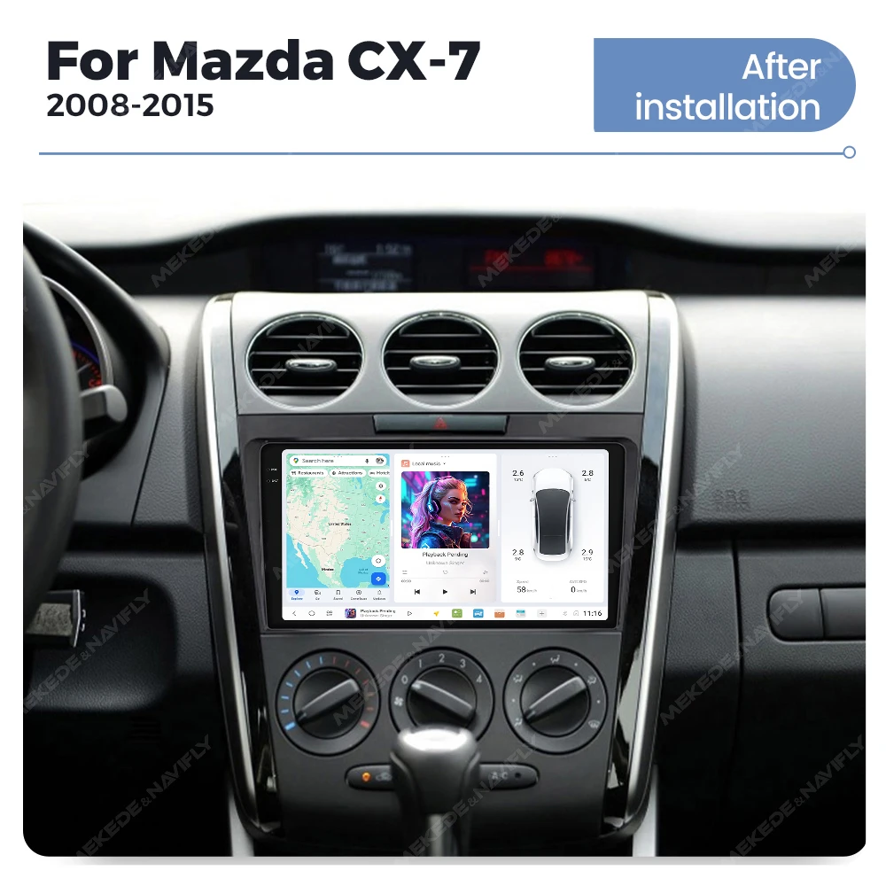 DUDUAUTO DUDU7 A7870 YL888 Android 13 2K Screen Car Radio