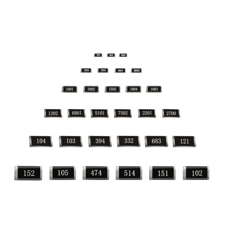 Smd Components 2512 5% 1% 1W 101 111 121 131 151 161 181 201 221 241 271 301 Ohm Smd Resistor