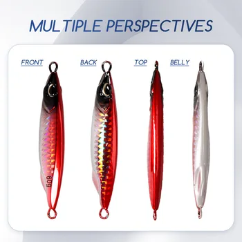 Metal Jig Artificial Hard Bait for Shore Casting Largemouth Bass-Sea Fishing Boat Use – Metal Jig – view 4