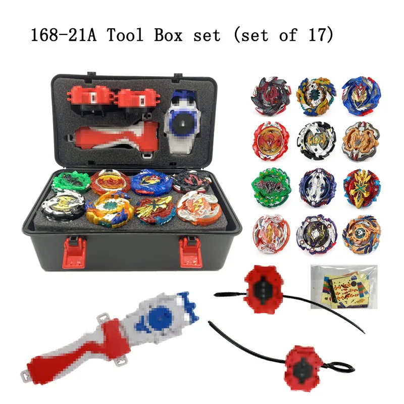 Лидер продаж 2022 металлический боевой гироскоп набор игрушек вращающийся сумка для