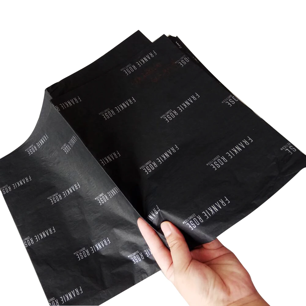Cosmetic Packaging Black Tissue Paper for Brand - China Tissue