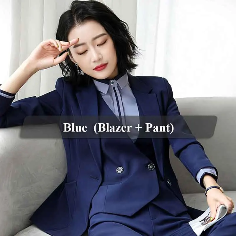 Wholesale Women 3 Pieces Pant Suit