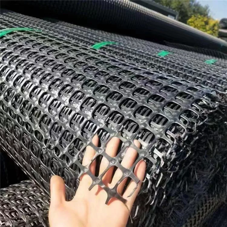 Road Driveway Construction Material Kn Plastic Pp Biaxial Geogrid Buy Biaxial Geogrid