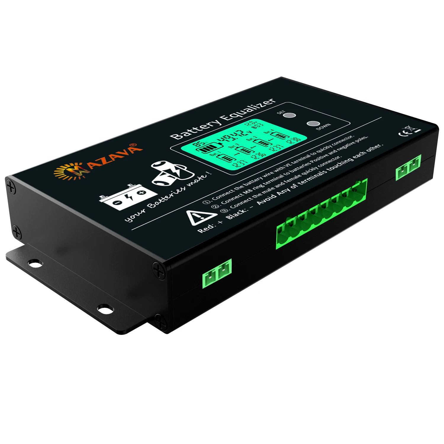 Mazava 4S HX02 LCD Battery Equalizer for LiFePO4 & AGM Batteries ...