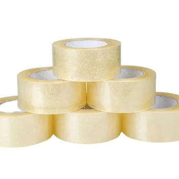 Factory Price Transparent Sealing Tape for Carton Sealing and Packing Customized Size
