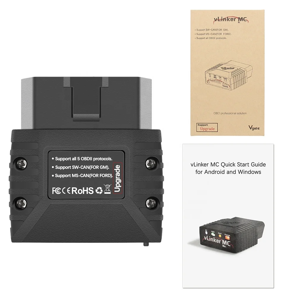 Vgate VLinker MC Wireless BT Connection OBD2 Automotive Scanner Auto Diagnostic Scanner for Android