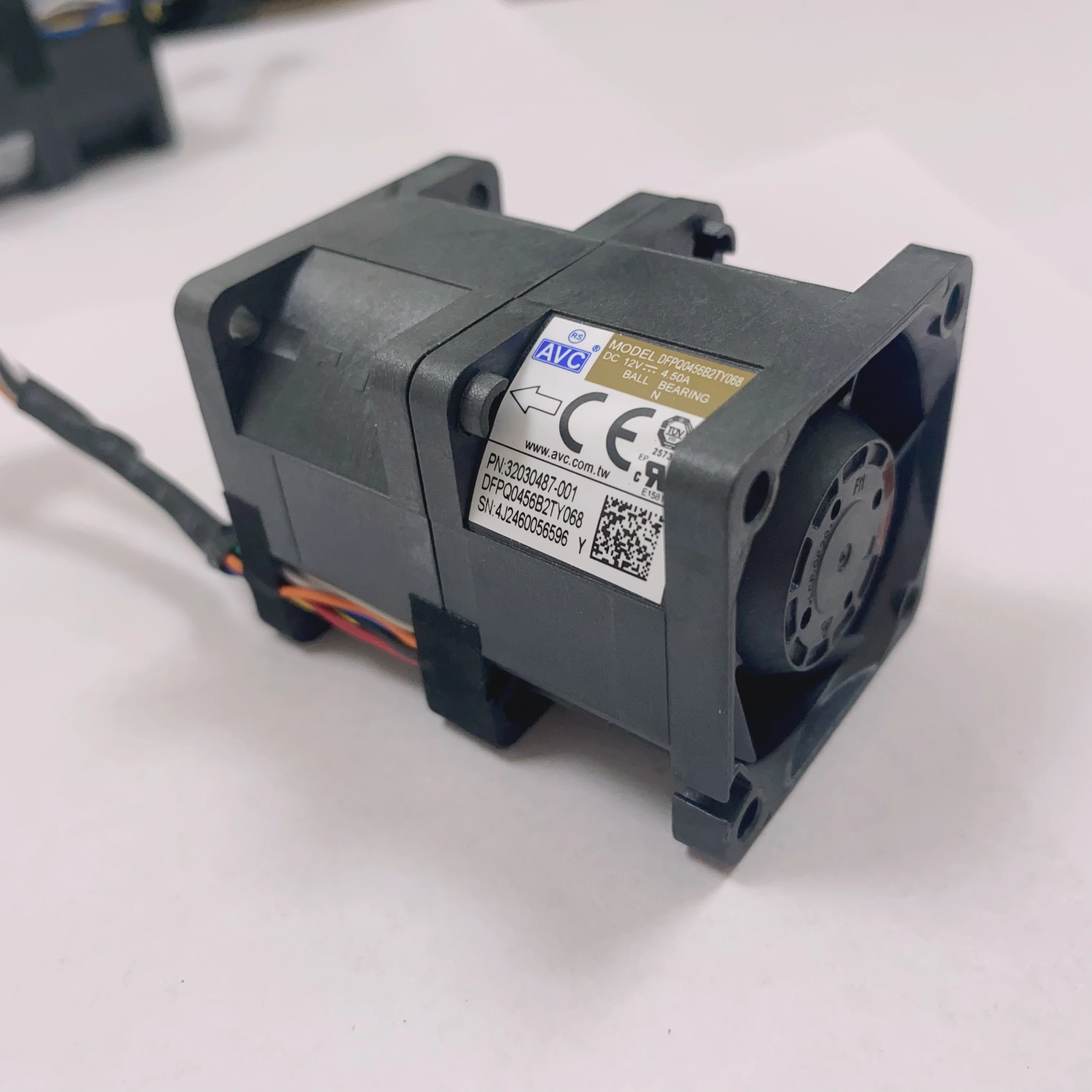 Server Cooling Fan AVC 4056 40x40x56mm extreme High Speed 30000RPM 4.5A 12vdc Ball Bearing Axial Flow Fan