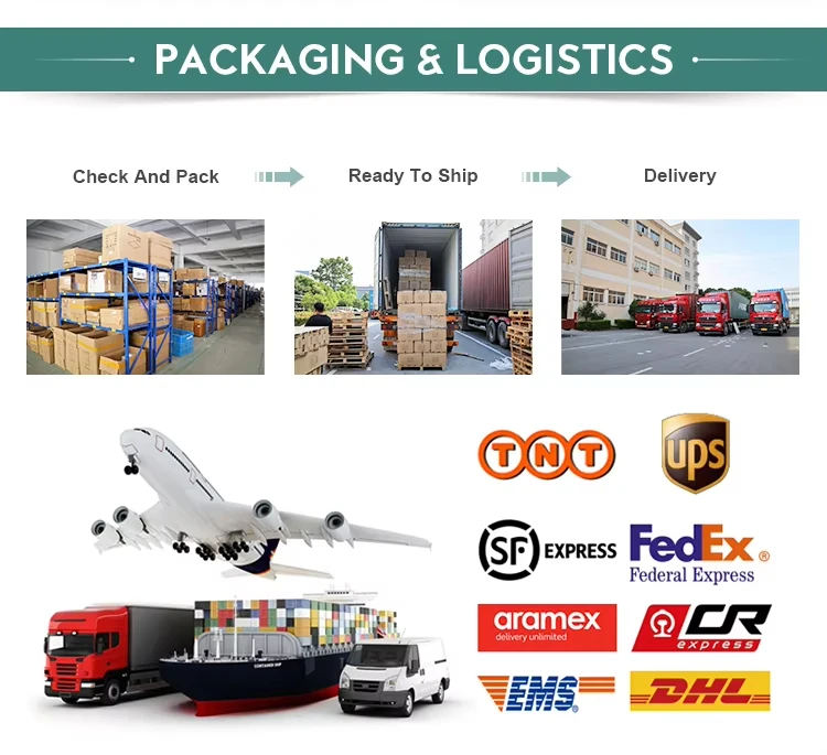 Packaging & shipping specifications