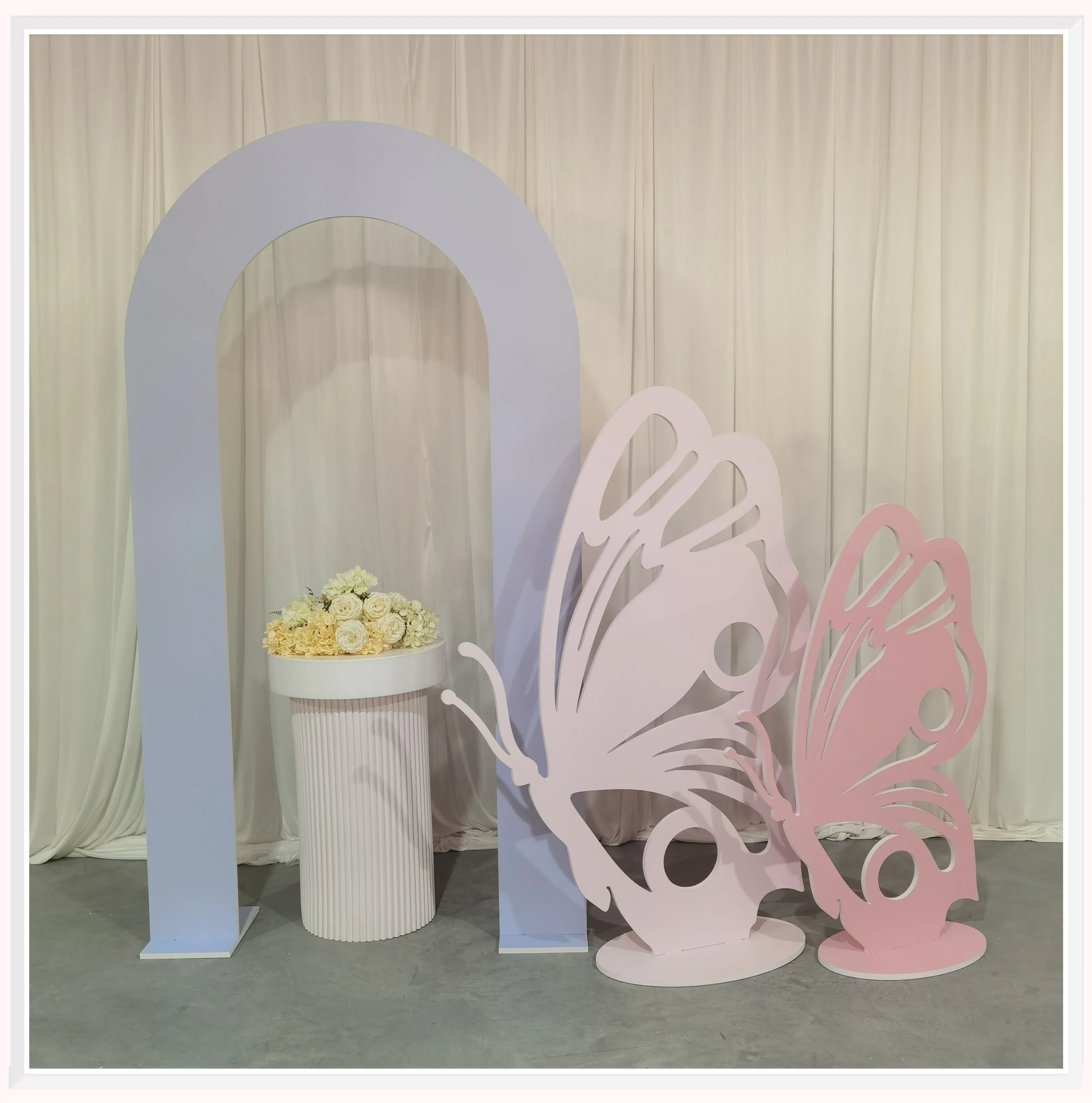 Mariposas Decorativas Con Luz Ocsicka Telón De Fondo De