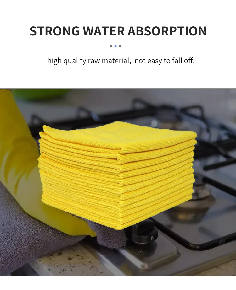 Microfiber Towel Wholesale Cleaning Cloth Car Wash Towel 36 Pieces Pack