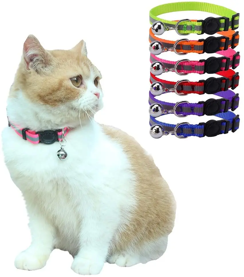 reflective breakaway cat collar