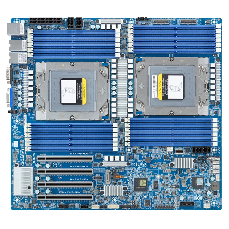 Ryzen Double Cpu Motherboard GIGABYTE MZ73-LM0 E-ATX Server