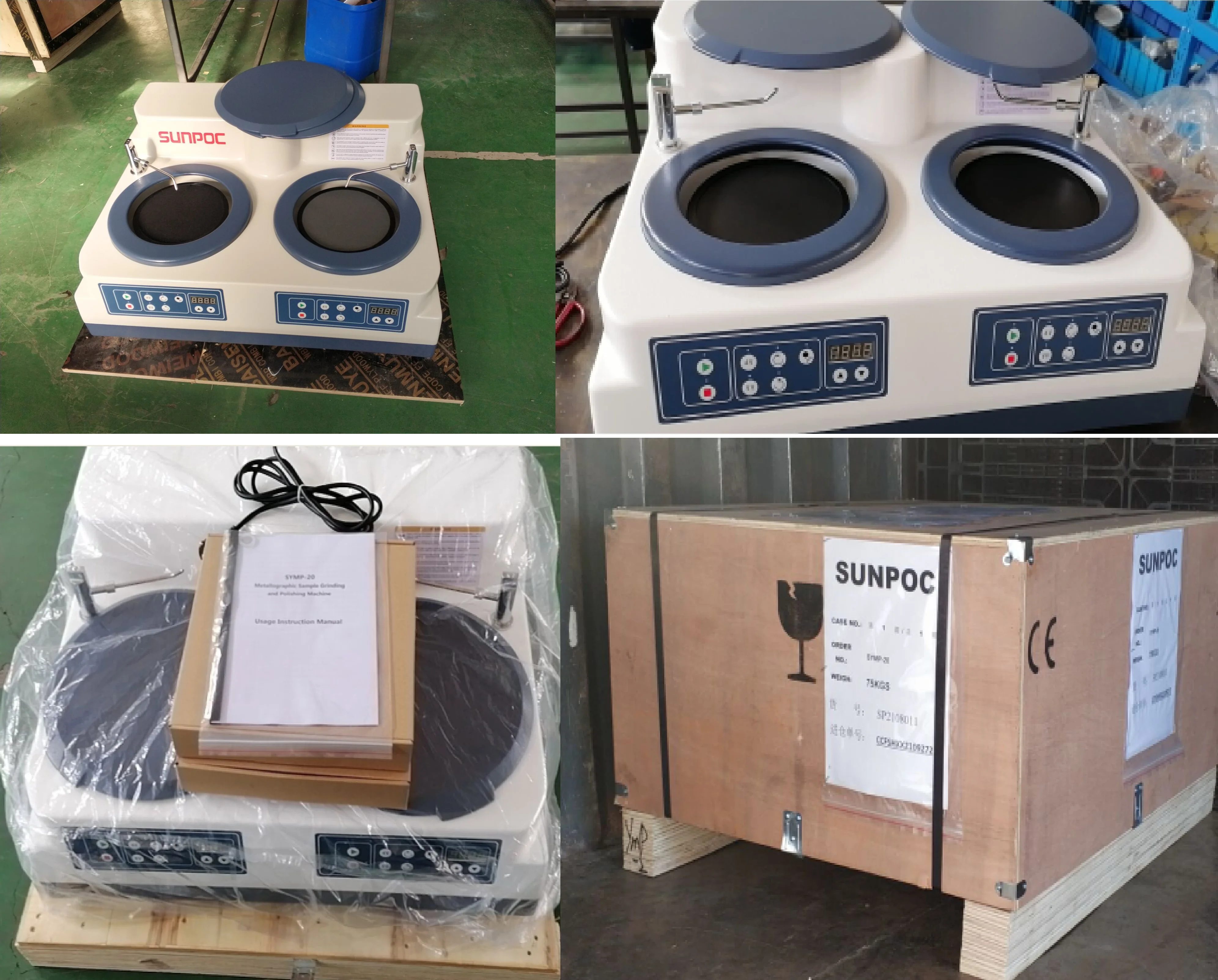 Polishing Machine Metallographic Metallurgical Metal Cnc Grinding