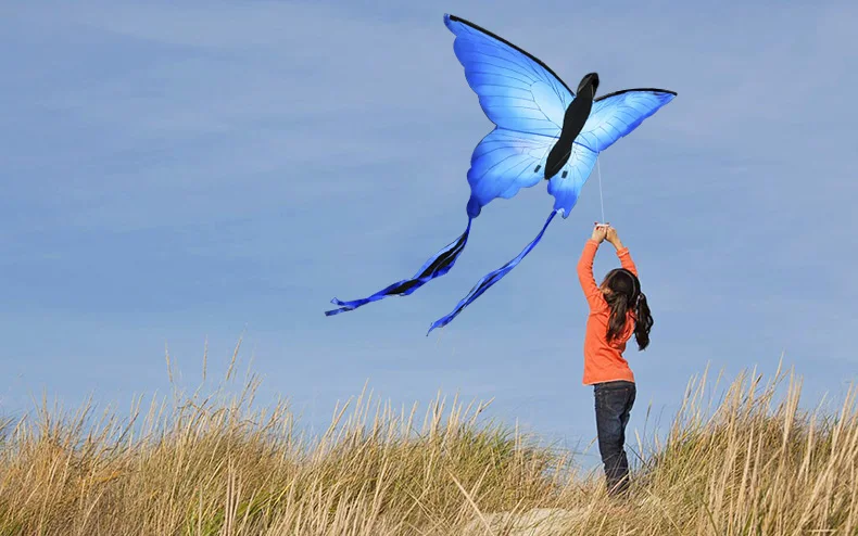New LED butterfly Night Kite With Thread