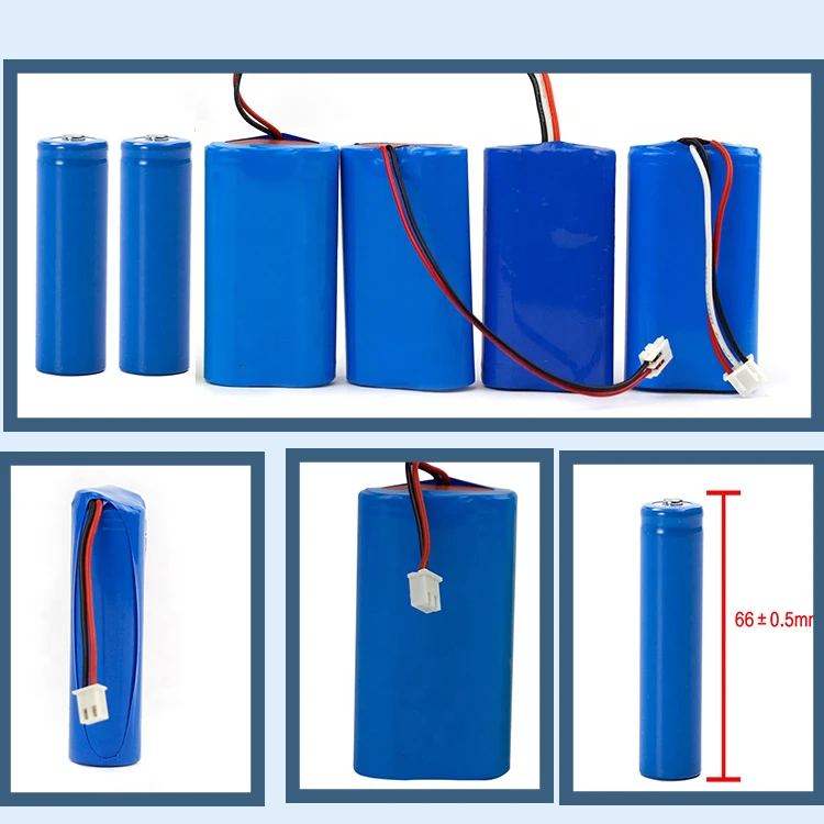 Rechargeable 18650 Lithium Ion Batteries Pack Custom High Capacity 12v
