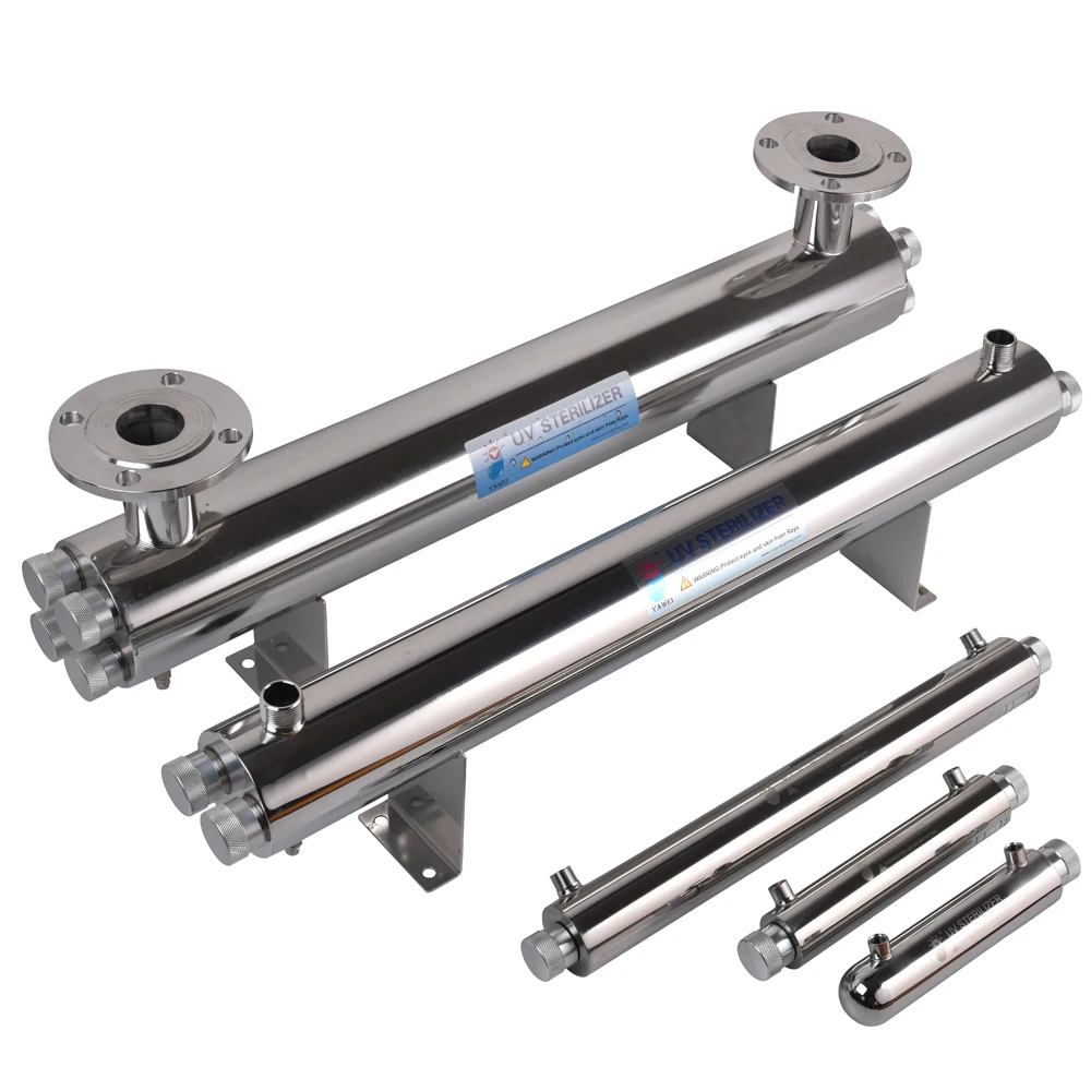 
 УФ стерилизатор питьевой воды 30 Вт 8gpm, ультрафиолетовый стерилизатор воды  