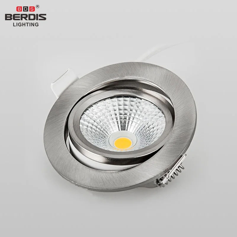 High End DALI Dimmable Led Downlight Black Dim to Warm 2700K Slim Led Ceiling Spot Light