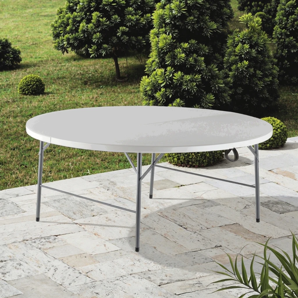 Tensegrity Plastic Round Tables and Chairs for Hotels Hospitals Entry Bedroom for Events