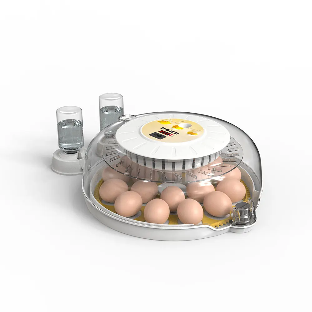 Automatic 18 Pcs Inqubator Egg Incubator Machine Chicken Farm Equipment Chicken Brooder Incubators for Hatching Chicken Birds Eg