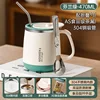 Cuchara de banda verde finlandesa como fuga de té 304 pajita