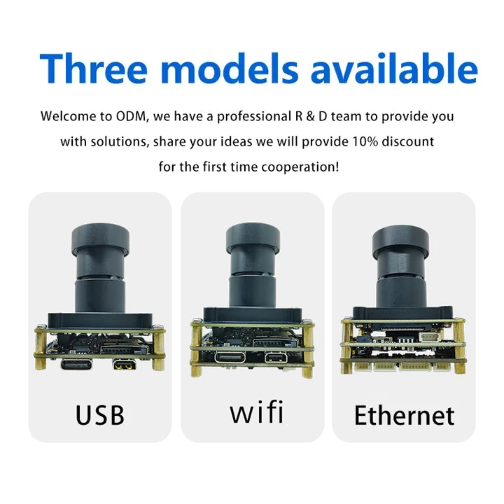 Customized IMX283 Camera Module 1'' inch Sensor 4k 60fps UVC USB Camera Drive Free Module 20 Megapixel Machine Vision Camera