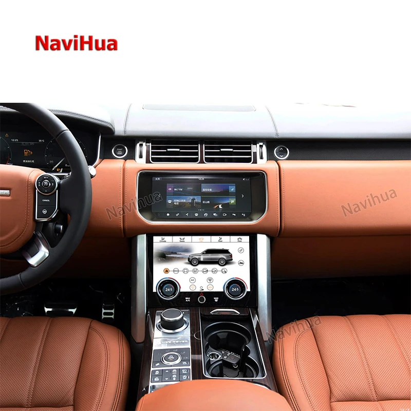 NaviHua 9 Inch Car Climate Control Panel LCD Board Air Conditioner AC Screen Panel for Land Rover Range Rover Vogue L405