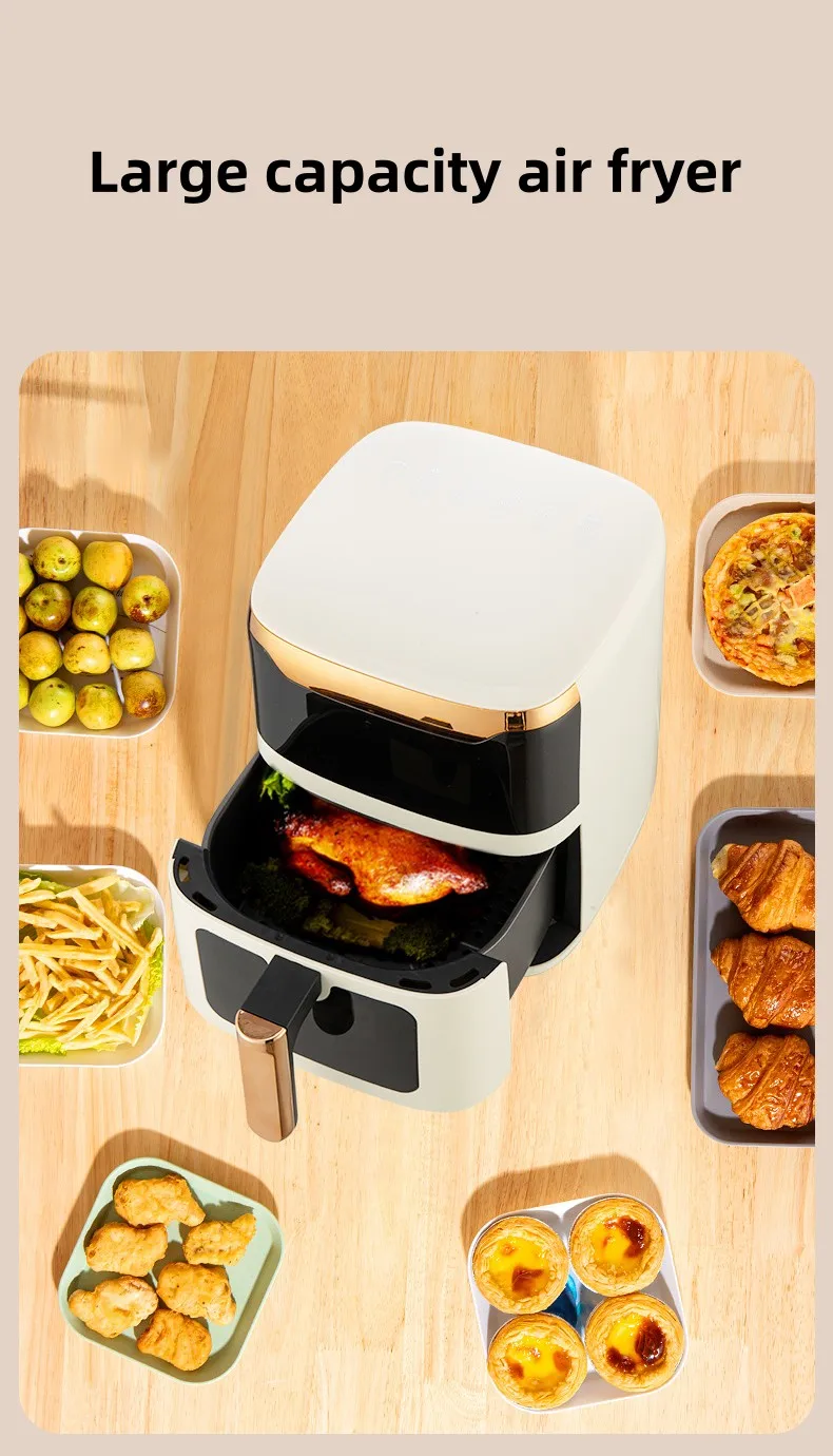 2024 New Air Fryer Intelligence Air Fryer Disposable Highcapacity Air