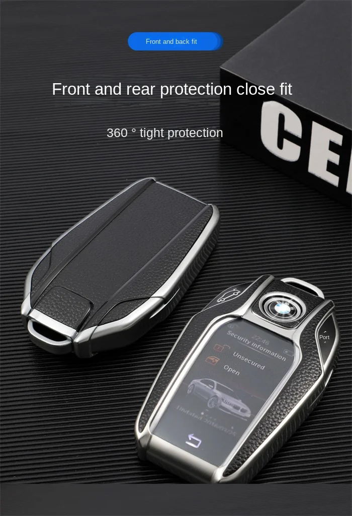 Car Remote Key Accessories Shell Fob Cover Protective TPU Car Key  Case  FIt For BMW 740Li 730 530L  X6  7 Series X7 X3 Cover 2