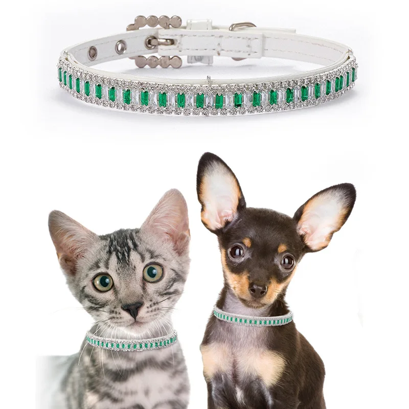 Amazon Dog Crystal Collar Haoyueer Haoyueer Cute Dazzling