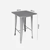 Table carrée (60*60*105)