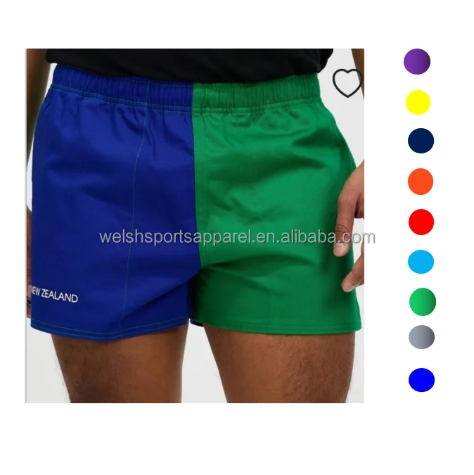 Custom Colors Plus Size Unisex Rugby Work Shorts Classics Harlequin