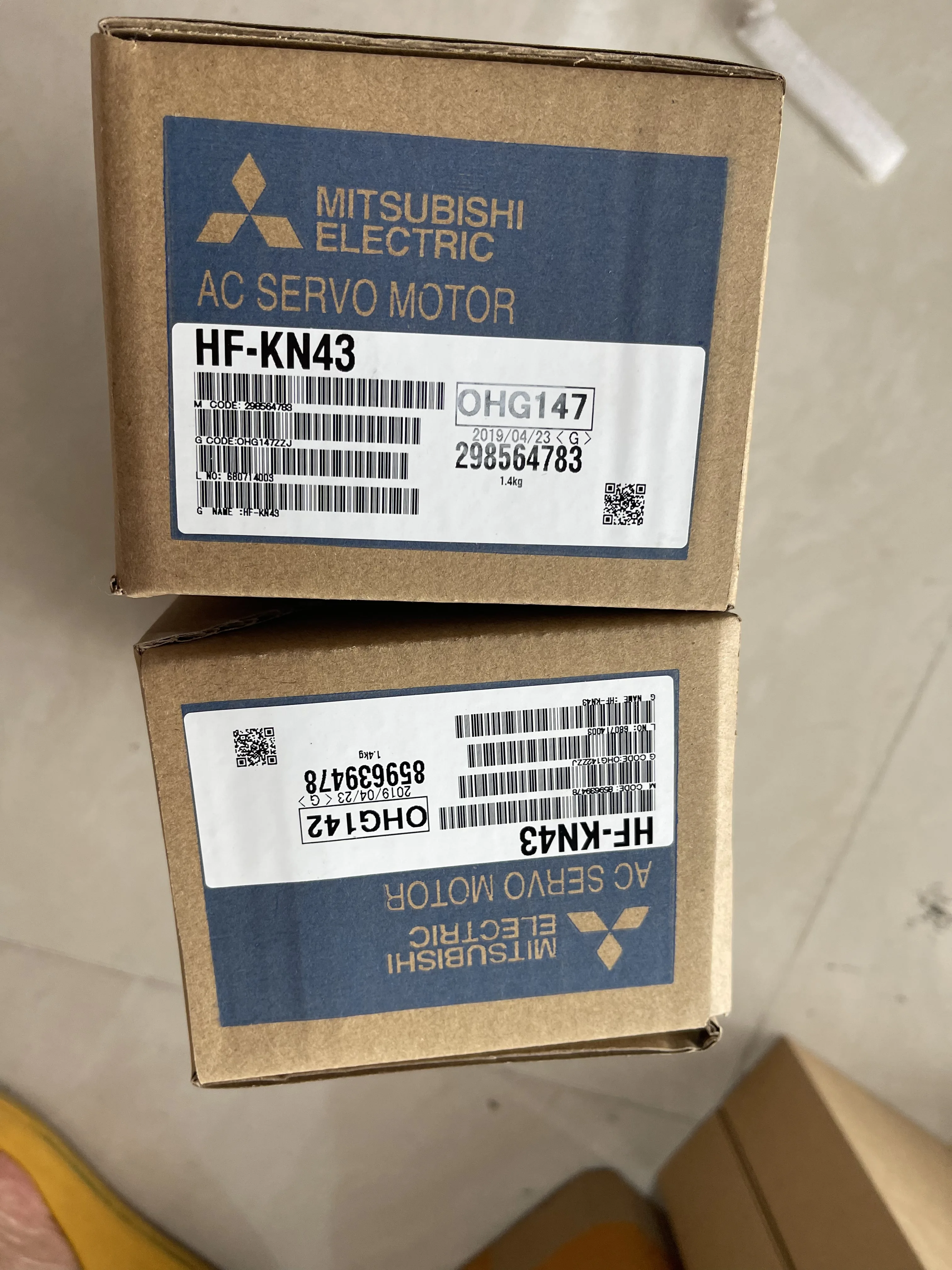 Mitsubishi AC Servo Motor HF-KN43