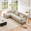 Light Coffee + Chenille + 3 Seat