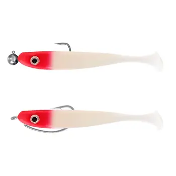 CHEERY PVC Soft T-Tail Fishing Lure-Sizes 7cm to 20cm 3g to 42g 9 Colors Bionic Design for Freshwater & Saltwater Use – Soft Lure – view 5