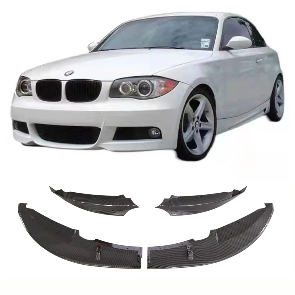 Auto Parts Body Kits Carbon Look Spoiler Front Bumper Lip Kit For Bmw ...