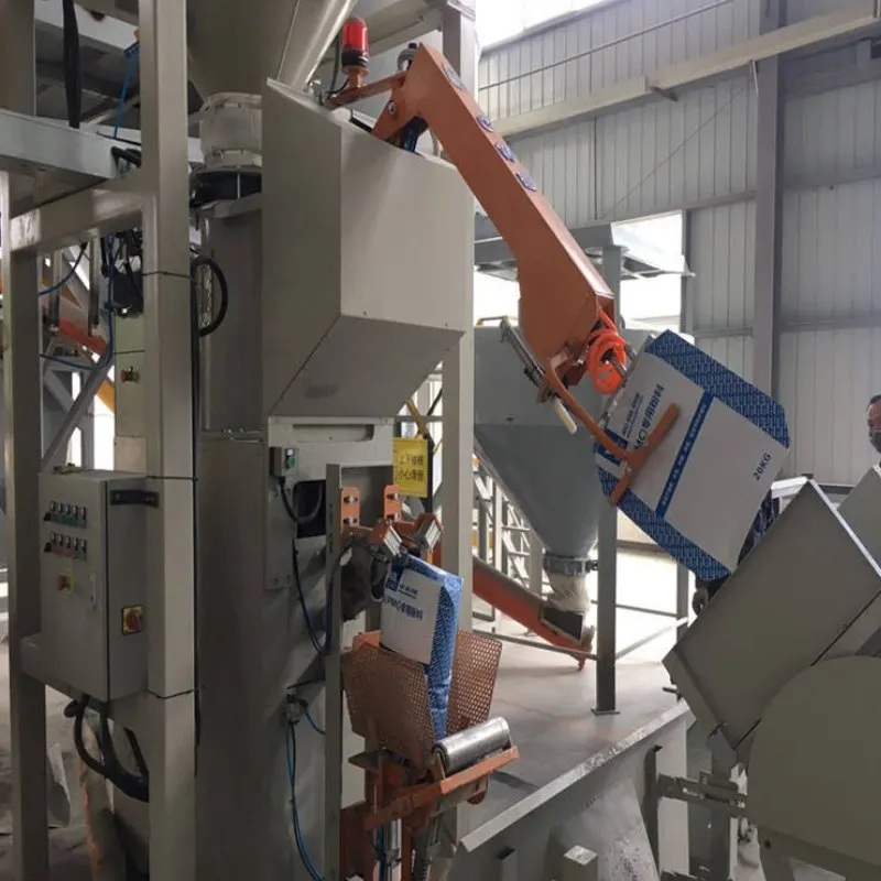 New Design Precision Packer Line White Cement Bag Filling Machine Sand Mortar Packing Equipment Rotary Valve Bag Filler