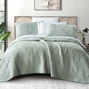 Hot Sell New Fashion Luxury Microfiber Quilting Bedspread