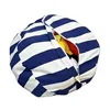 Large Navy Blue Striped 24-inch