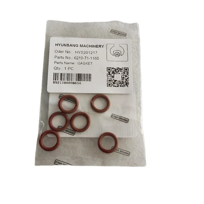 Hyunsang Excavator Parts O-ring 07002-61823 D155ax-6 07002-11023 07002 ...