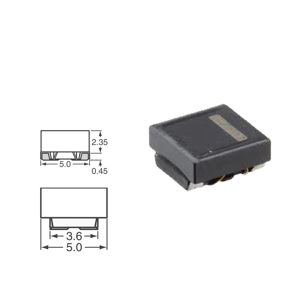 Пассивный компонент 4A 2LN 500 OHM SMD CMC фильтры Обычный режим дроссель DLW5BTM501SQ2L в наличии