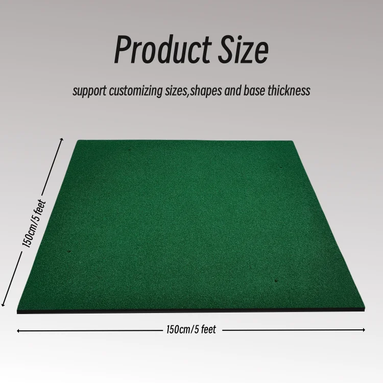 Fast Delivery Golf Hitting Mat Simulator Golf Driving Range Hitting