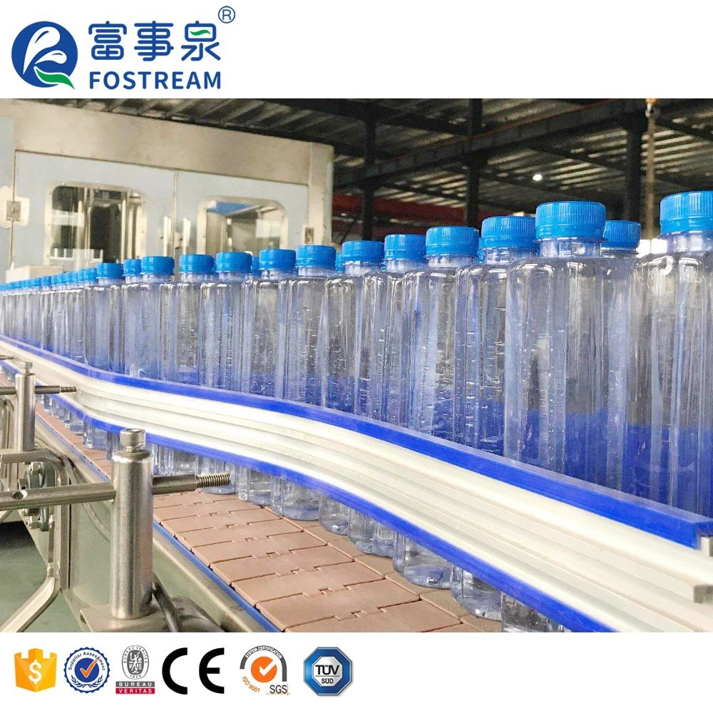 Full Automatic 4000BPH 500ml 3-in-1 Drinking Mineral Water Bottling Machine Dubai