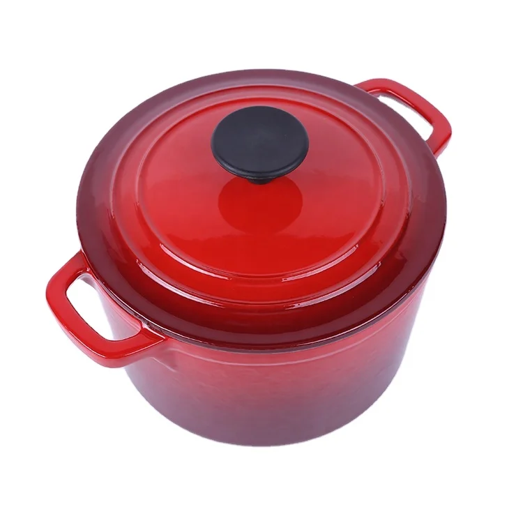 Cast-iron Non Stick Enameled Cast Iron Casserole Pot Coating Quality ...