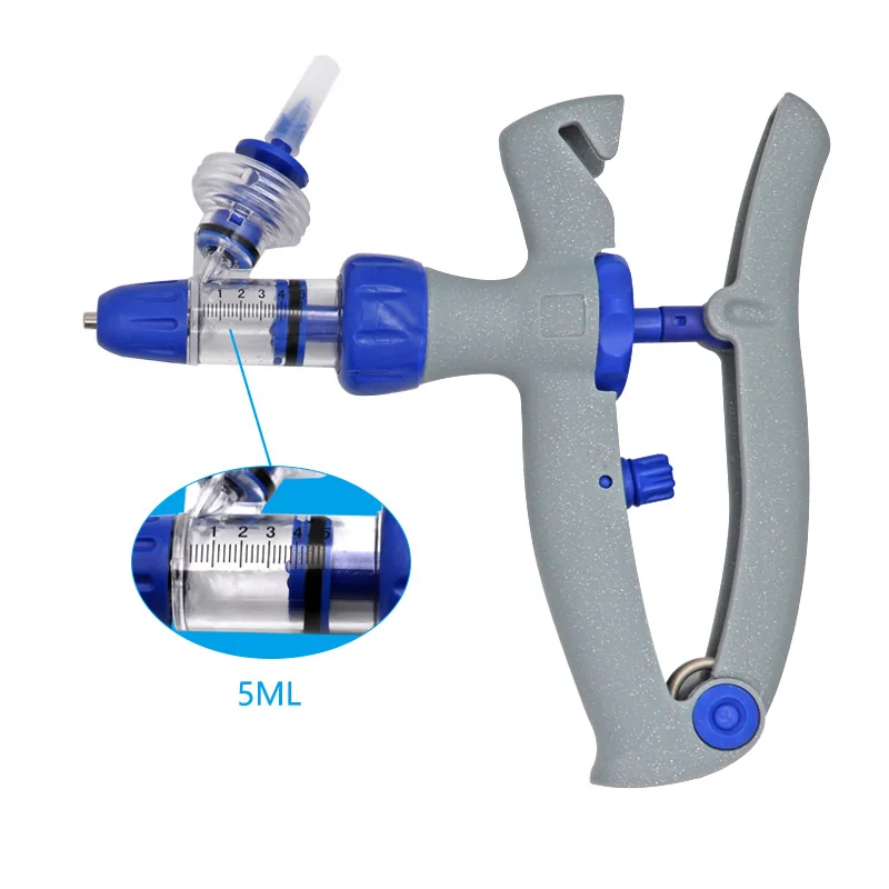 5ml Veterinary Automatic Syringe Plastic Continuous Vaccination Injection Syringe for Sale