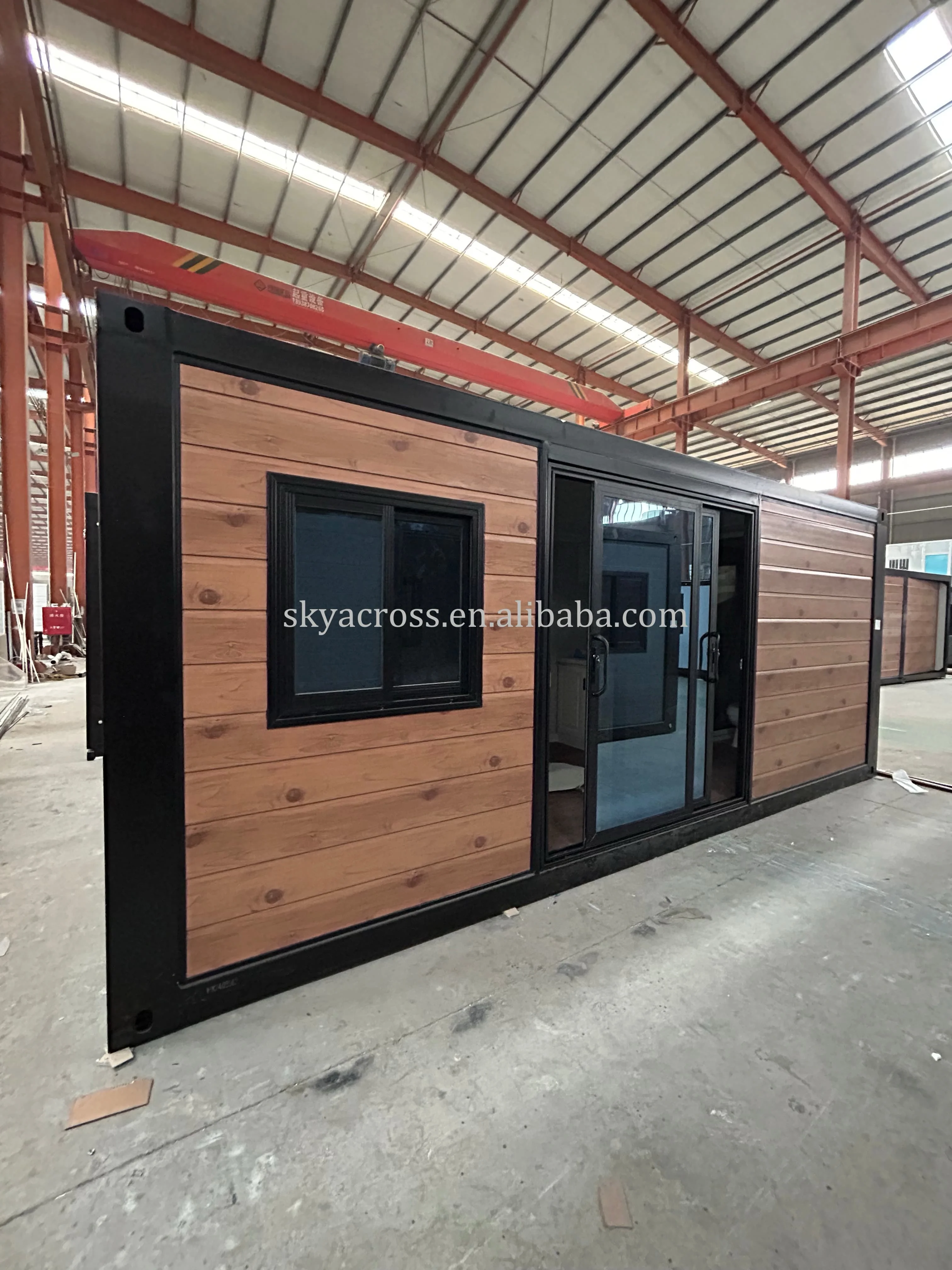 Portable Temporary Modular House Modified Luxury Villa 20ft Expandable ...