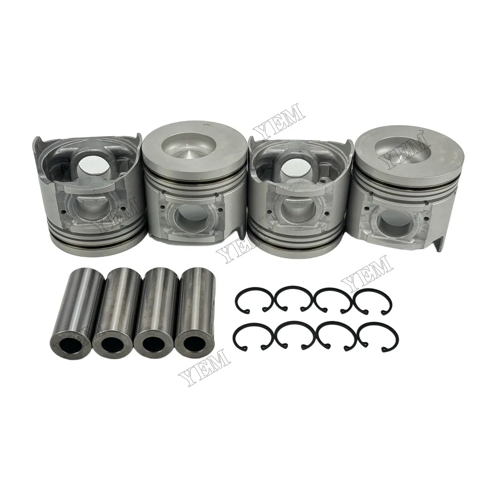 Piston Kit ME014693 Fit for Mitsubishi 4D35 Engine