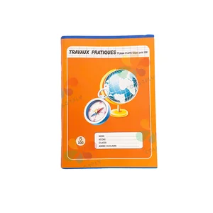 Hot Selling and Factory Price A4 Size TP School Notebook  Ivory Paper Cover 24/48/96sheets French Line Exercise Book