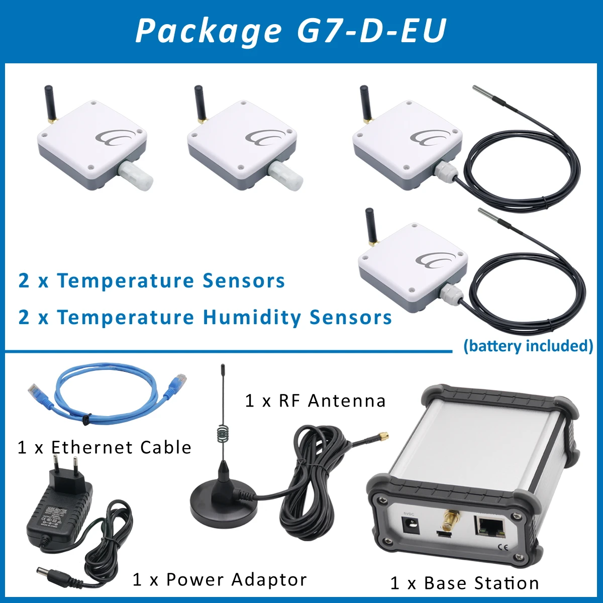 Humidity & Temperature Sensors, Wireless