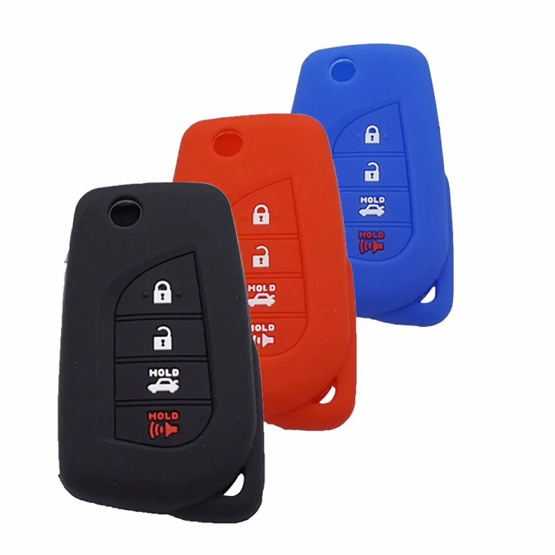 silicone rubber car key cover case
