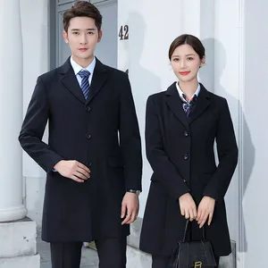 New Style Long-Sleeved Business Men's Suit Coat Single-Breasted Comfortable Plus Size Warm Blazer